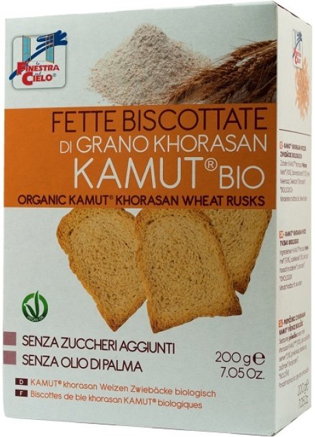 FETTE BISCOTTATE KAMUT200G BIO
