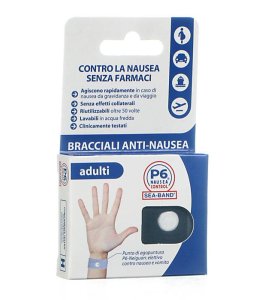 BRACCIALE PER NAUSEA PER ADULTI P6 CONTROL SEABAND