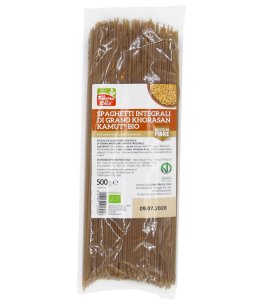 SPAGHETTI INTEGRALI DI KAMUT BIO 500 G