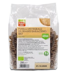 FUSILLI INTEGRALI DI GRANO SARACENO BIO 250 G