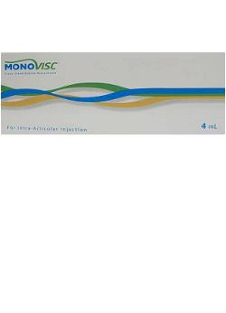 SIRINGA INTRA-ARTICOLARE MONOVISC ACIDO IALURONICO 20MG/ML 4ML