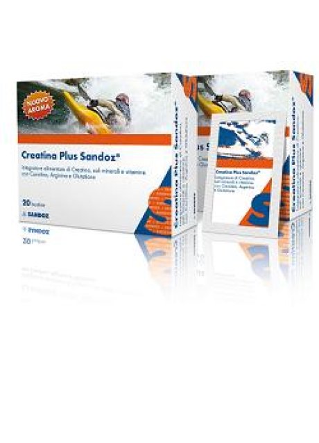 CREATINA PLUS SANDOZ 20 BUSTINE