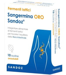 SANGERMINA ORO 10 BUSTINE OROSOLUBILE