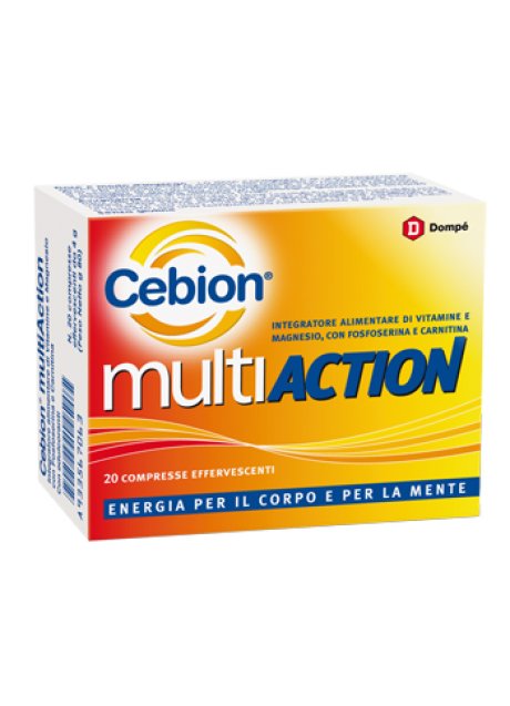 CEBION MULTIACTION 20 COMPRESSE EFFERVESCENTI