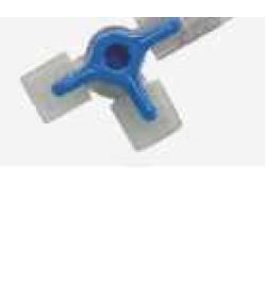 RUBINETTO A 3 VIE DELTA 3W WHITE CONNETTORI LUER LOCK GIREVOLI 1 PEZZO