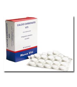CALCIO CARBONATO VITI 60 COMPRESSE