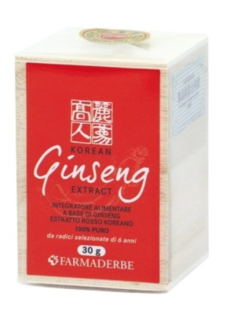GINSENG KOREAN ROSSO 30GR FDR