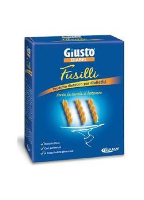 GIUSTO DIABEL FUSILLI PASTA 500 G