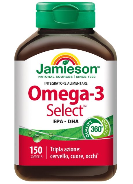 OMEGA 3 SELECT JAMIESON 150CPS