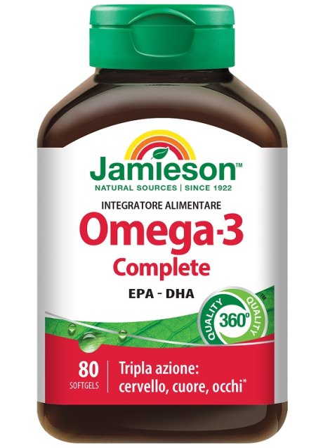 JAMIESON OMEGA 3 COMPLETE80PRL