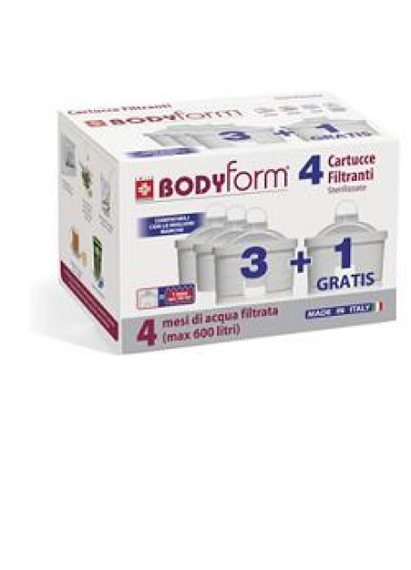 CARTUCCE FILTRANTI 4PZ LAICA