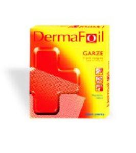 GARZA MEDICATA DERMAFOIL 10X10CM 10 PEZZI