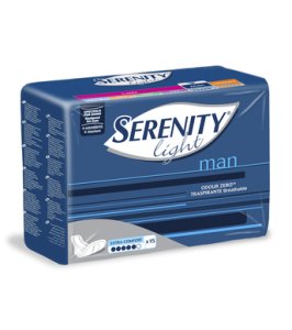 PANNOLINO SERENITY LIGHT MAN EXTRA COMFORT 15 PEZZI
