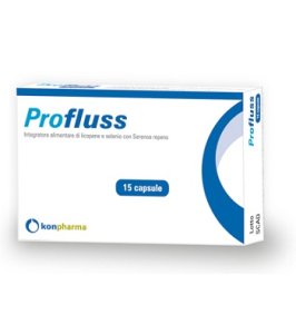 PROFLUSS INTEGRATORE PROSTATA E BENESSERE VIE URINARIE 15 CAPSULE