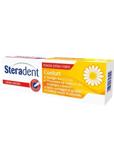 STERADENT COMFORT CREMA ADESIVA CON CAMOMILLA TUBO 40 G