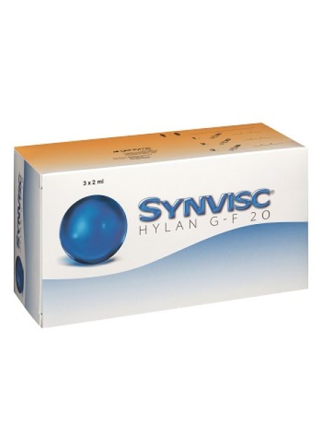 SIRINGA INTRA-ARTICOLARE SYNVISC ACIDO IALURONICO 2 ML 3 PEZZI