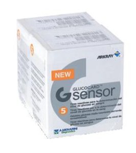 STRISCE MISURAZIONE GLICEMIA GLUCOCARD G SENSOR 10 PEZZI