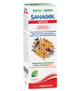 SANAGOL GTT PROPOLI C/ALCOL 30ML