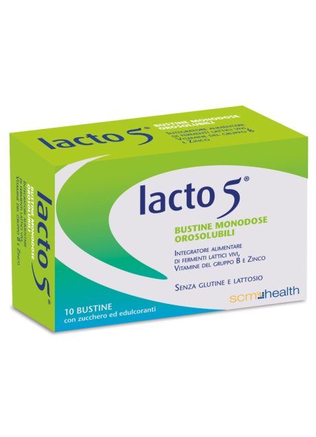 LACTO 5 10 BUSTINE OROSOLUBILI