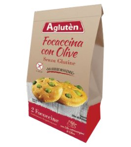 AGLUTEN FOCACCINA OLIVE 100G
