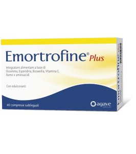 EMORTROFINE PLUS 40 COMPRESSE SUBLINGUALI