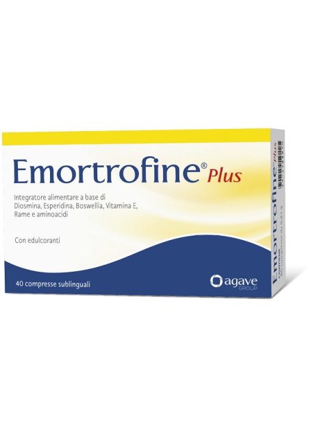 EMORTROFINE PLUS 40 COMPRESSE SUBLINGUALI