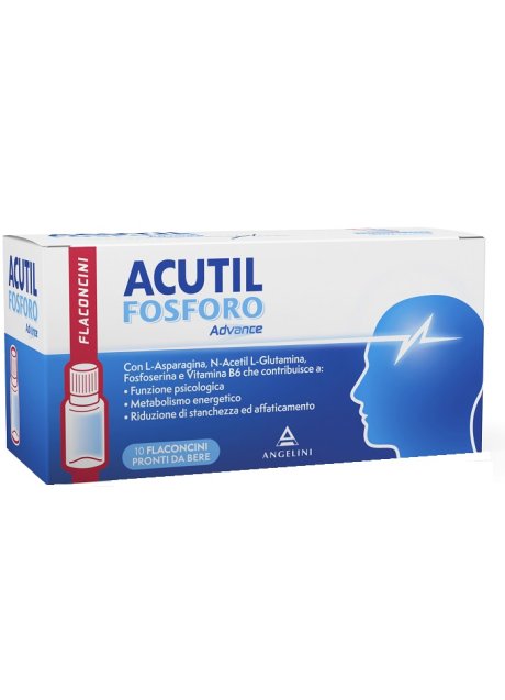 ACUTIL FOSFORO ADVANCE 10 FLACONCINI