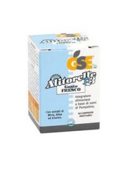 GSE ALITORELLE 1 INTEGRATORE ALIMENTARE GUSTO FRESCO 60 COMPRESSE 27G*