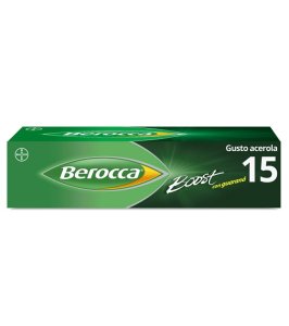 BEROCCA BOOST EFFERVESCENTE 15 COMPRESSE