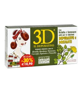 3D DRENA DEPURA 30CPR PHYTO