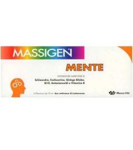 MASSIGEN MENTE 14 FLACONCINI 10 ML