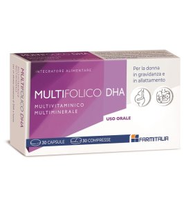 MULTIFOLICO DHA 30 CAPSULE ROSSE + 30 CAPSULE VIOLA