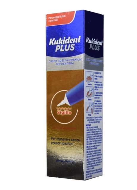 KUKIDENT SIGILLO CREMA ADESIVA PER PROTESI DENTARIE 40 G