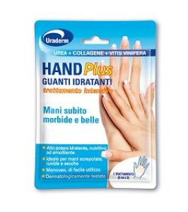 URADERM HAND PLUS GUANTI MONOUSO 2 PEZZI DA 8 ML