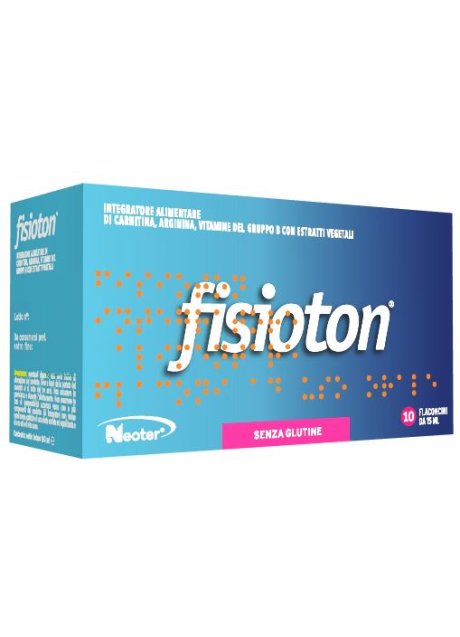 FISIOTON 10 FLACONI DA 15 ML