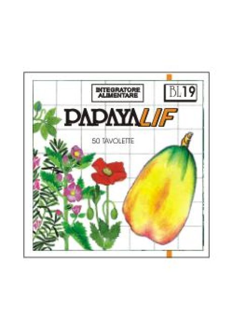 PAPAYA LIF 50 TAVOLETTE