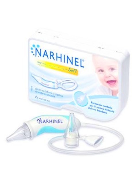 ASPIRATORE NASALE NARHINEL SOFT 1 PEZZO + 2 RICAMBI
