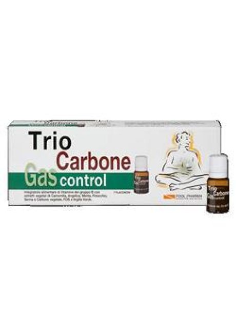 TRIOCARBONE GAS CONTROL 7 FLACONCINI 10 ML