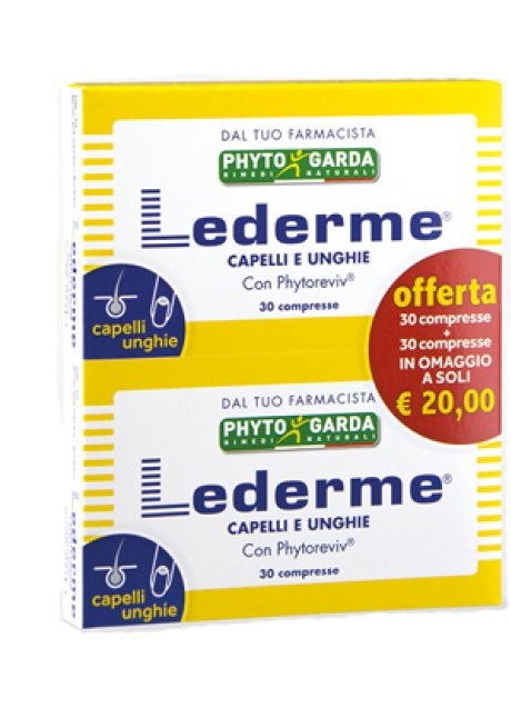 LEDERME CAPELLI UNGHIE 30CPR