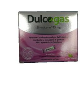 DULCOGAS SIMETICONE 125MG 18 BUSTINE
