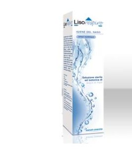 LISORESPIRO SOLUZIONE ISOTONICA DI ACQUA DI MARE IN SPRAY NEBULIZZATO BOMBOLA DA 125ML