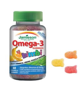JAMIESON OMEGA-3 GUMMIES 60CAR