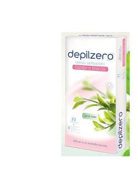 DEPILZERO STRISCE GAMBE E BRACCIA 22 PEZZI DEPILZERO STRISCE GAMBE E BRACCIA 22 PEZZI