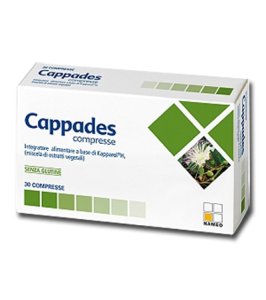 CAPPADES 30 COMPRESSE 0,62 G
