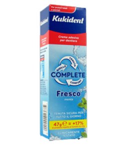 KUKIDENT COMPLETE FRESCO CREMA ADESIVA PER PROTESI DENTARIE47 G