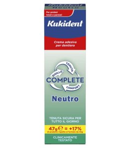 KUKIDENT NEUTRO COMPLETE CREMA ADESIVA PER PROTESI DENTARIE47 G