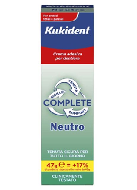 KUKIDENT NEUTRO COMPLETE CREMA ADESIVA PER PROTESI DENTARIE47 G