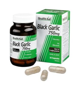 BLACK GARLIC 750MG 30CPS