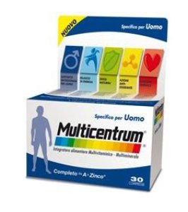 MULTICENTRUM UOMO 30 COMPRESSE