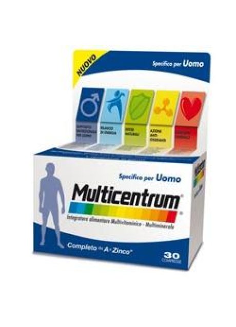 MULTICENTRUM UOMO 30 COMPRESSE